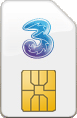 three-Sim-only-card
